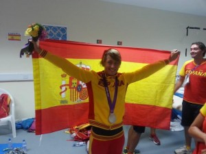 Mireia Belmonte, medalla de plata 200 m mariposa - Foto COE 3