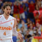 Gasol en la semifinal contra Rusia - Foto: LOCOG
